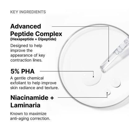 P-TIOX Peptide serum for expression lines and glass skin radiance